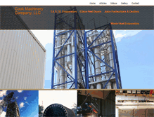 Tablet Screenshot of cookmachineryllc.com
